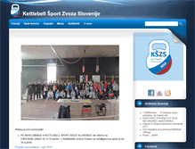 Tablet Screenshot of girevoy-sport.si